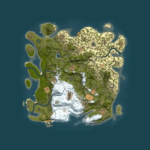 Rust map seed 2044285170, 4000x4000m top-down preview