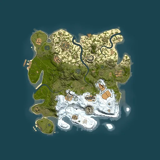 Rust map seed 1710060378, 3500x3500m top-down preview