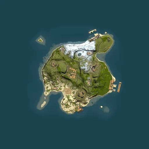 Rust map seed 1681904422, 2000x2000m top-down preview