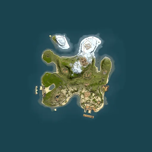 Rust map seed 1784636422, 2000x2000m top-down preview