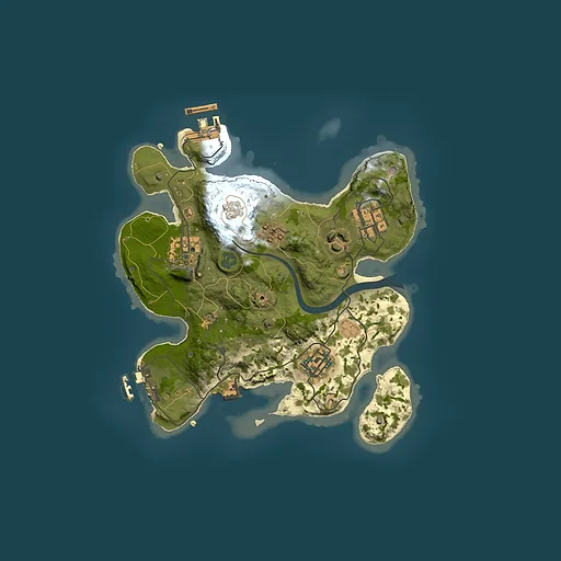 Rust map seed 2053483312, 2500x2500m top-down preview