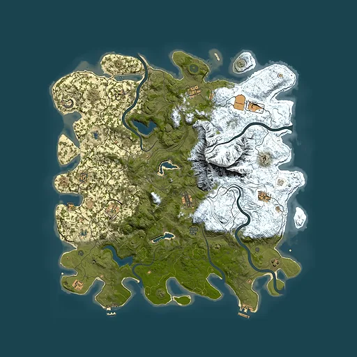 Rust map seed 1553289759, 5000x5000m top-down preview