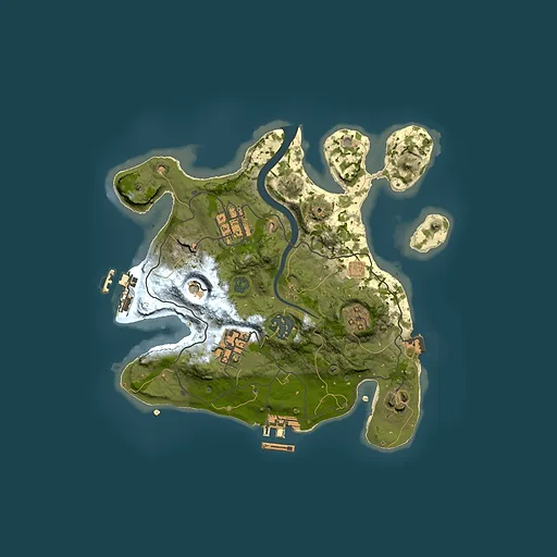 Rust map seed 1947281339, 2500x2500m top-down preview