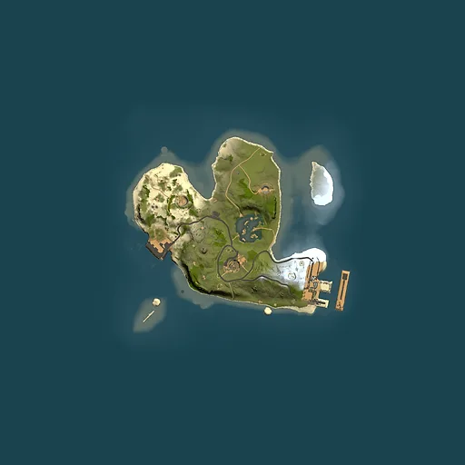 Rust map seed 1936402046, 1500x1500m top-down preview