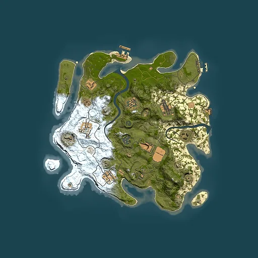 Rust map seed 750799328, 3500x3500m top-down preview