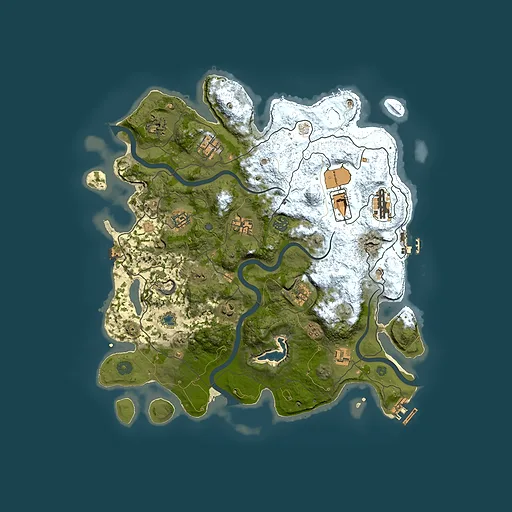 Rust map seed 2112813771, 4000x4000m top-down preview