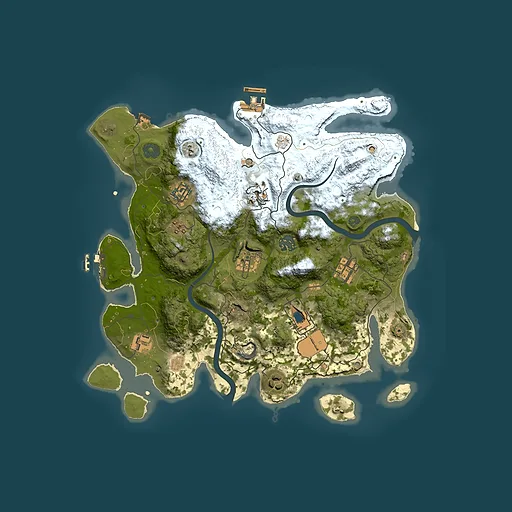 Rust map seed 1765177986, 3500x3500m top-down preview