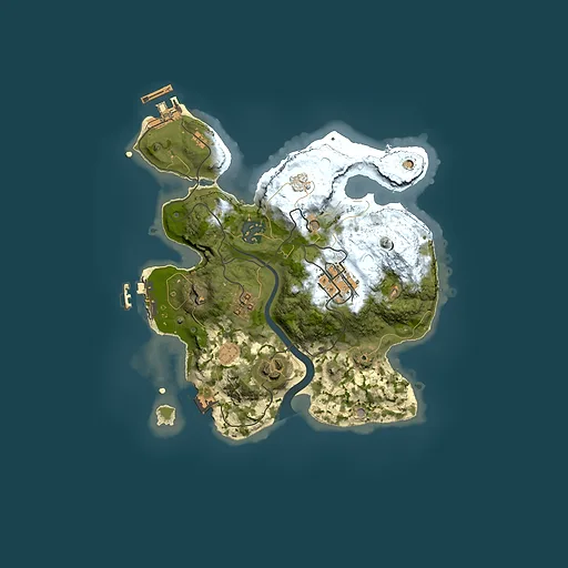 Rust map seed 1095302748, 2500x2500m top-down preview
