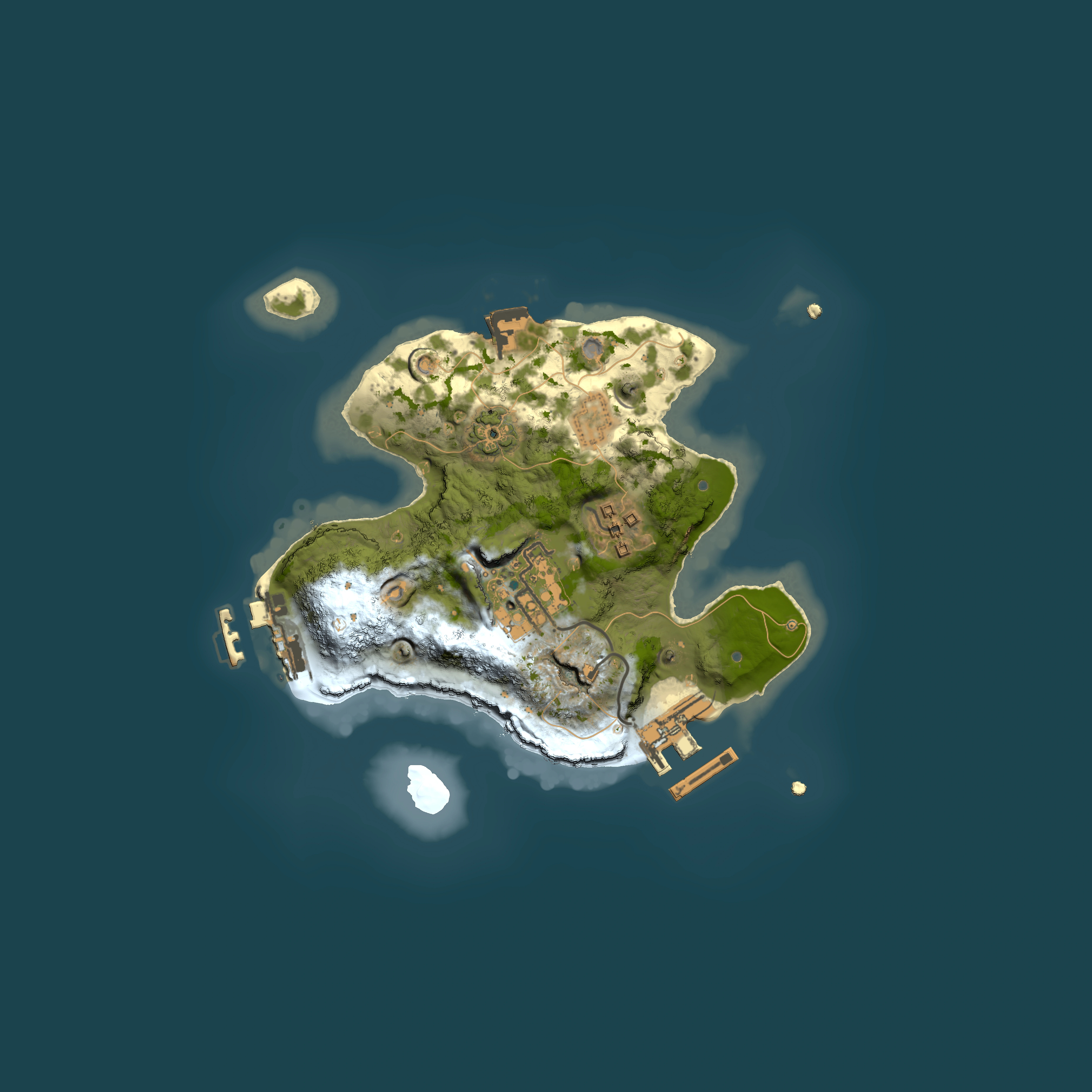 Full top-down render of Rust map seed 1912628212, 2000x2000m