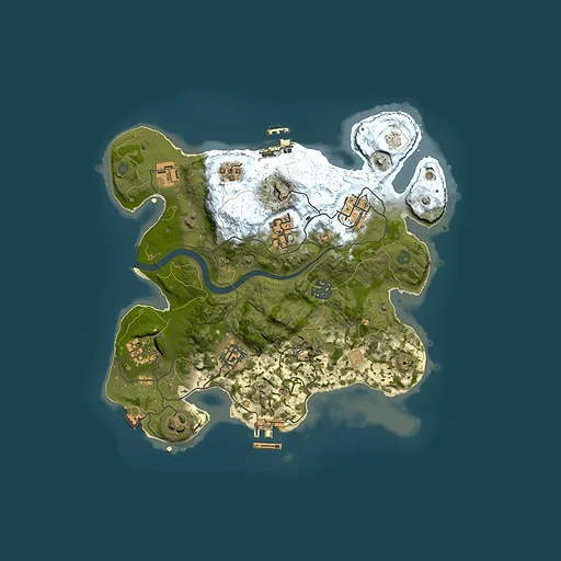 Rust map seed 1713211117, 3000x3000m top-down preview