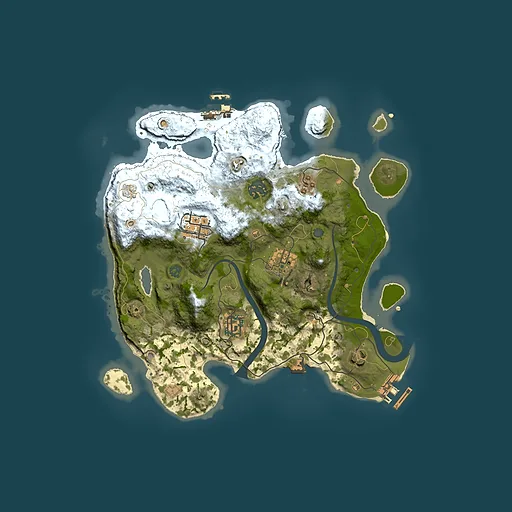 Rust map seed 644198356, 3000x3000m top-down preview