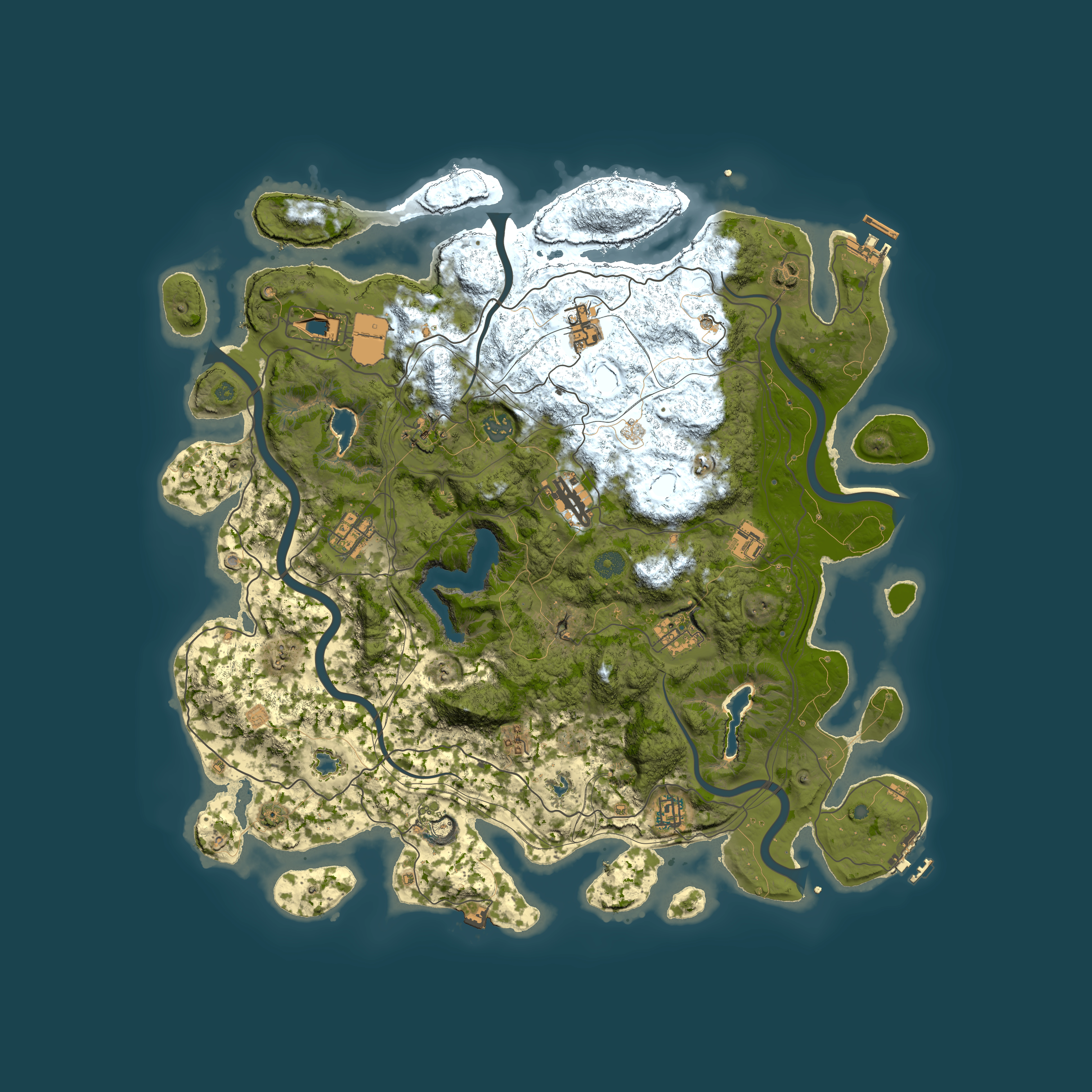 Full top-down render of Rust map seed 796481878, 4500x4500m