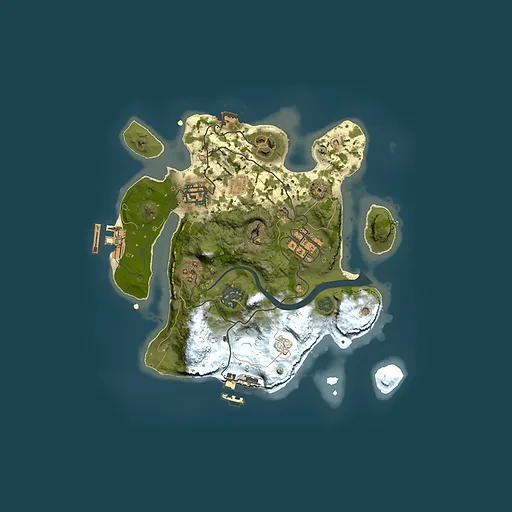 Rust map seed 536534382, 2500x2500m top-down preview