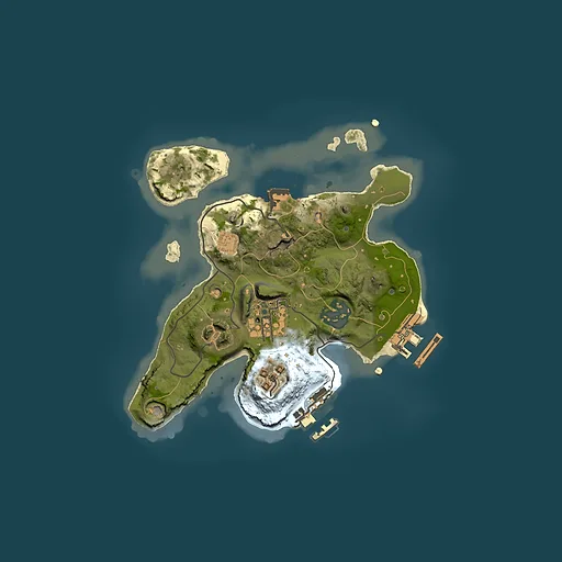 Rust map seed 2086545890, 2000x2000m top-down preview