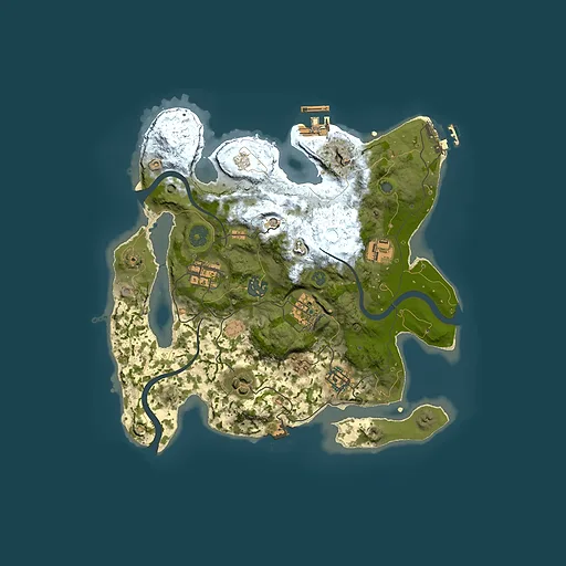 Rust map seed 1187316229, 3000x3000m top-down preview