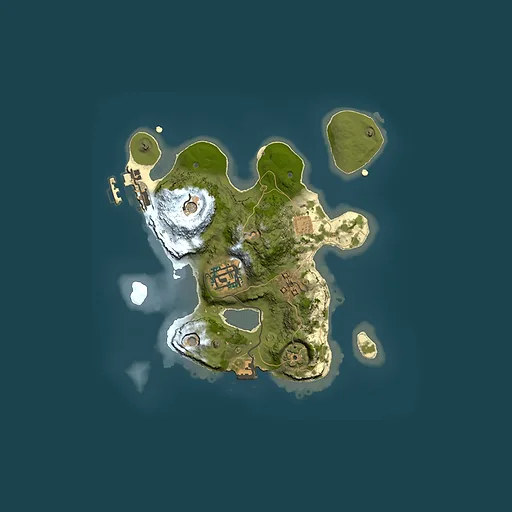 Rust map seed 977970947, 2000x2000m top-down preview