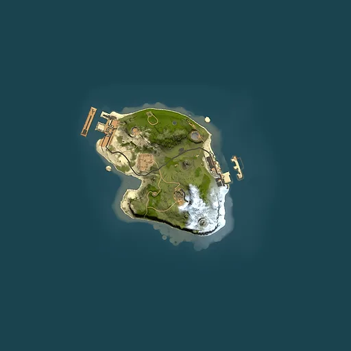 Rust map seed 1143152681, 1500x1500m top-down preview