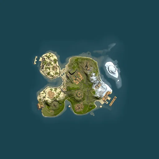Rust map seed 2017021892, 2000x2000m top-down preview