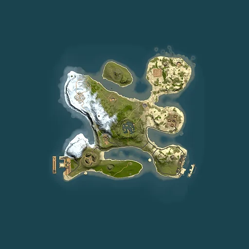 Rust map seed 1642527826, 2000x2000m top-down preview