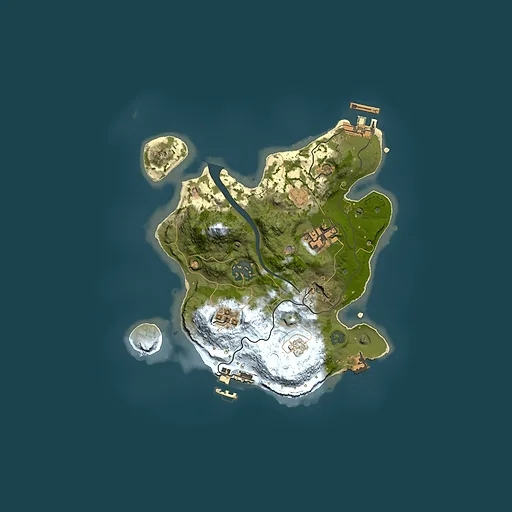 Rust map seed 280481676, 2500x2500m top-down preview