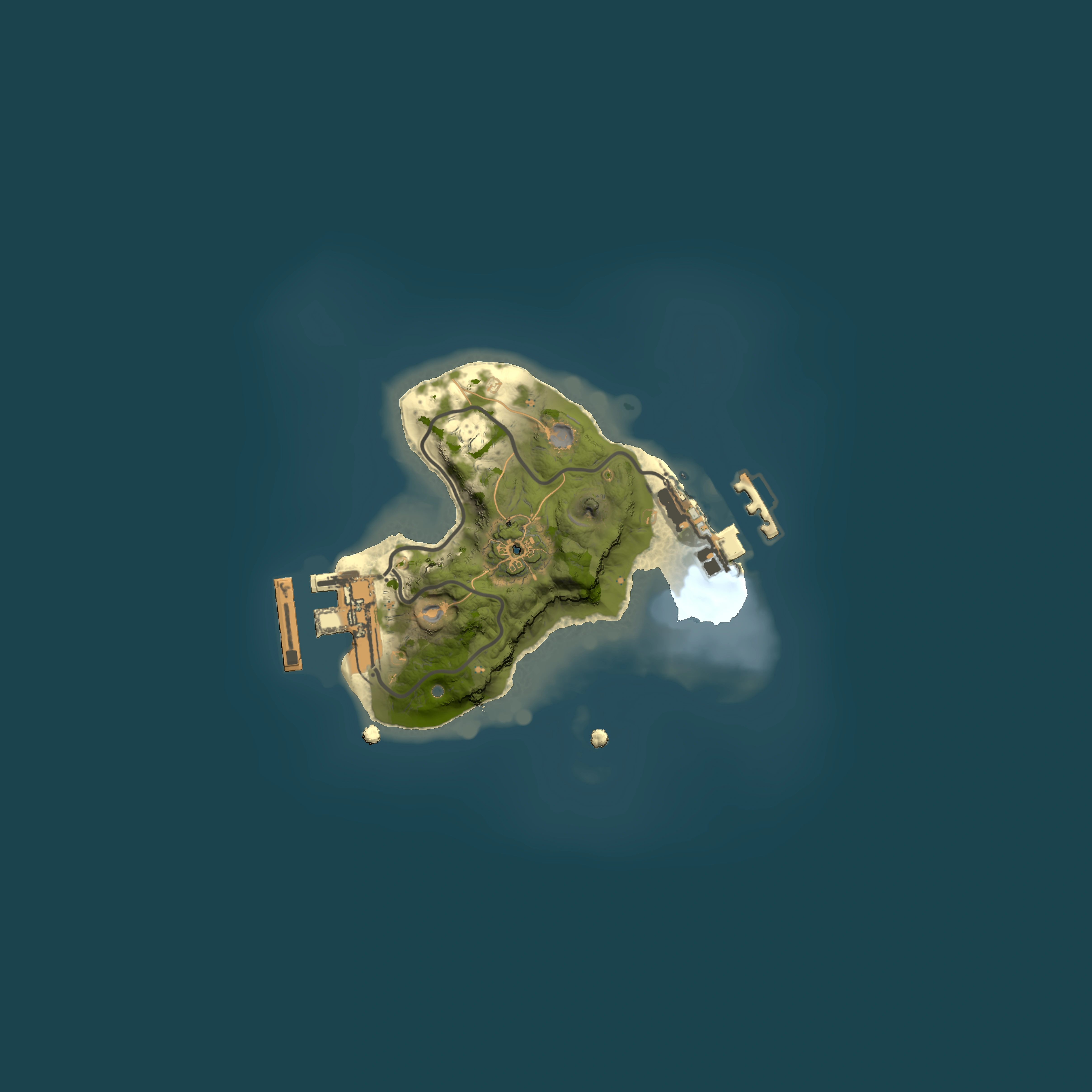 Full top-down render of Rust map seed 1796003283, 1500x1500m
