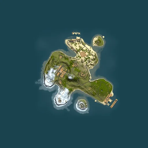 Rust map seed 1900057001, 2000x2000m top-down preview