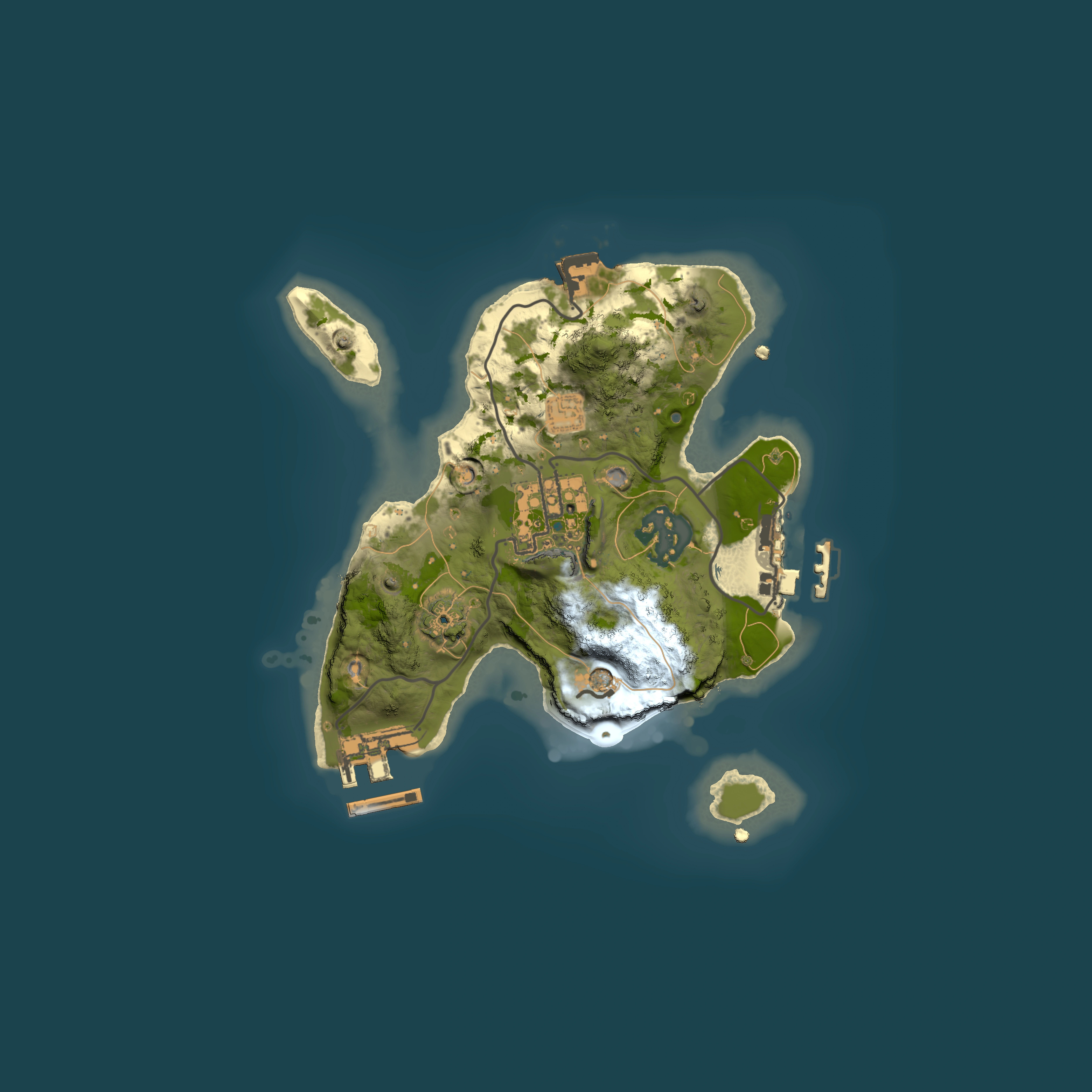 Full top-down render of Rust map seed 145250759, 2000x2000m