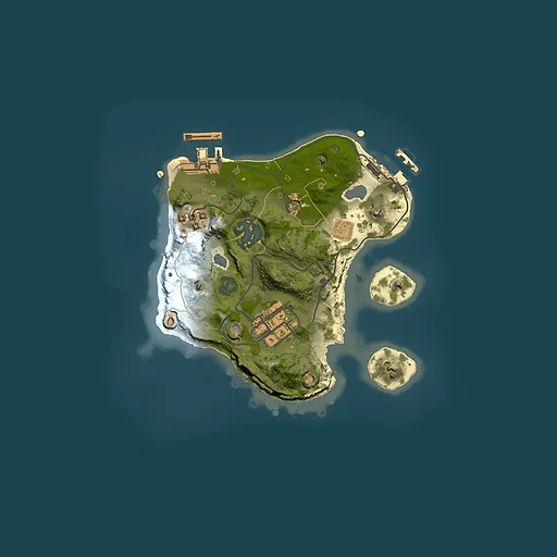 Rust map seed 159970476, 2000x2000m top-down preview