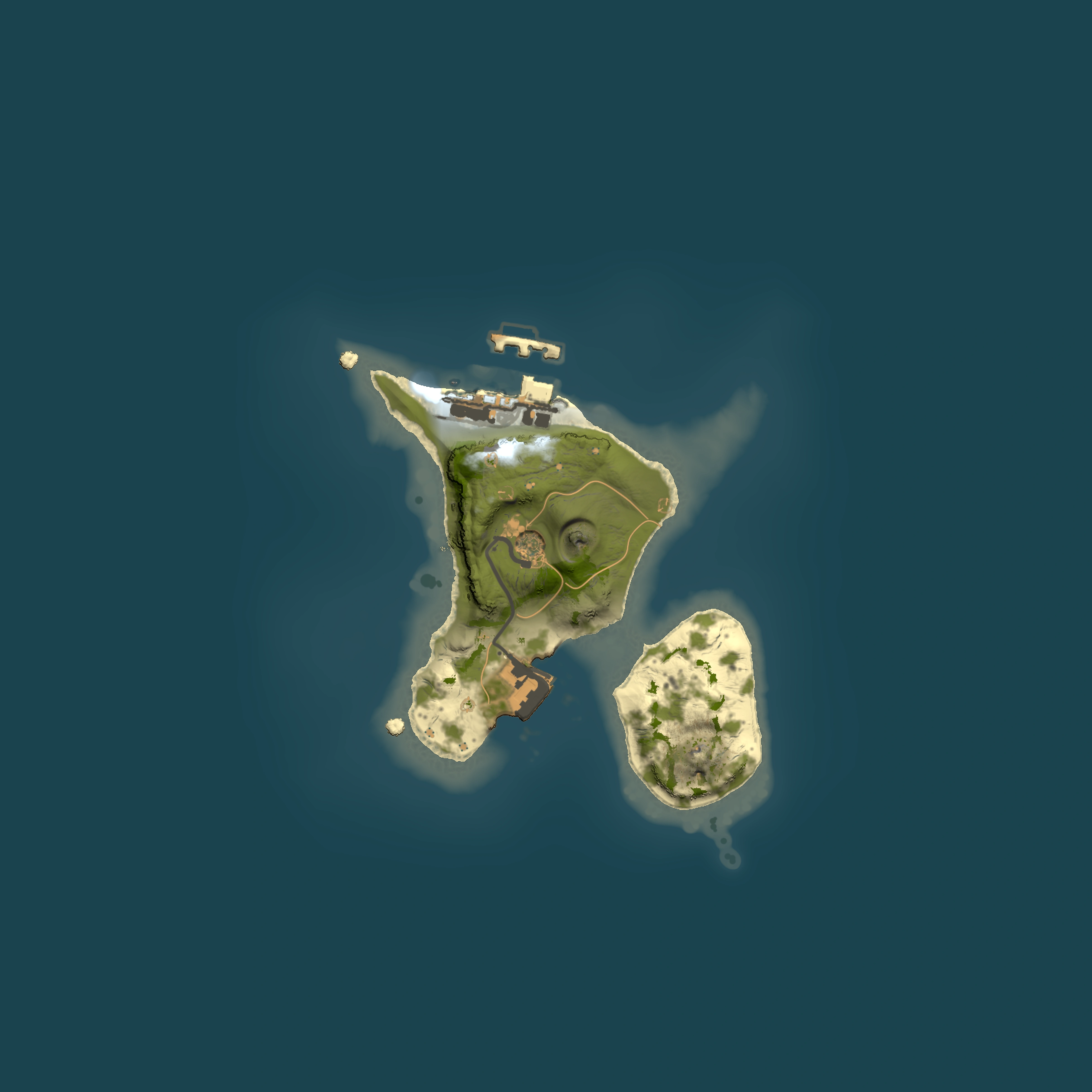 Full top-down render of Rust map seed 1996876965, 1500x1500m
