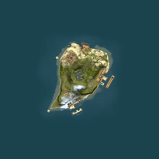Rust map seed 382635057, 1500x1500m top-down preview