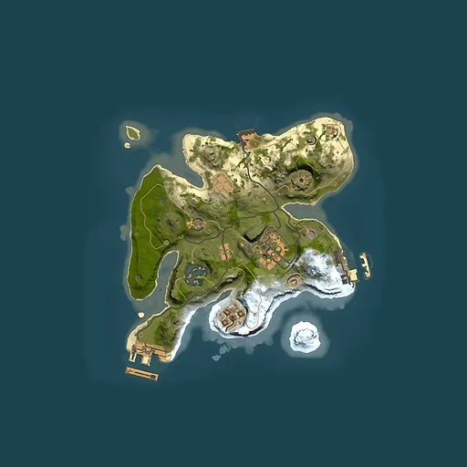 Rust map seed 550625564, 2000x2000m top-down preview