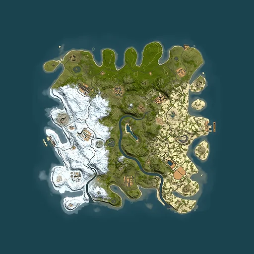 Rust map seed 1844013075, 4000x4000m top-down preview