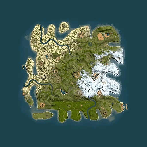 Rust map seed 1881308771, 4000x4000m top-down preview