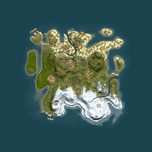 Rust map seed 1572137980, 3000x3000m top-down preview