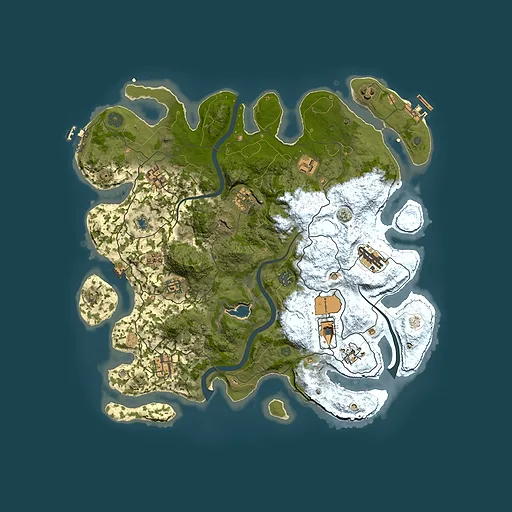 Rust map seed 844480832, 4000x4000m top-down preview