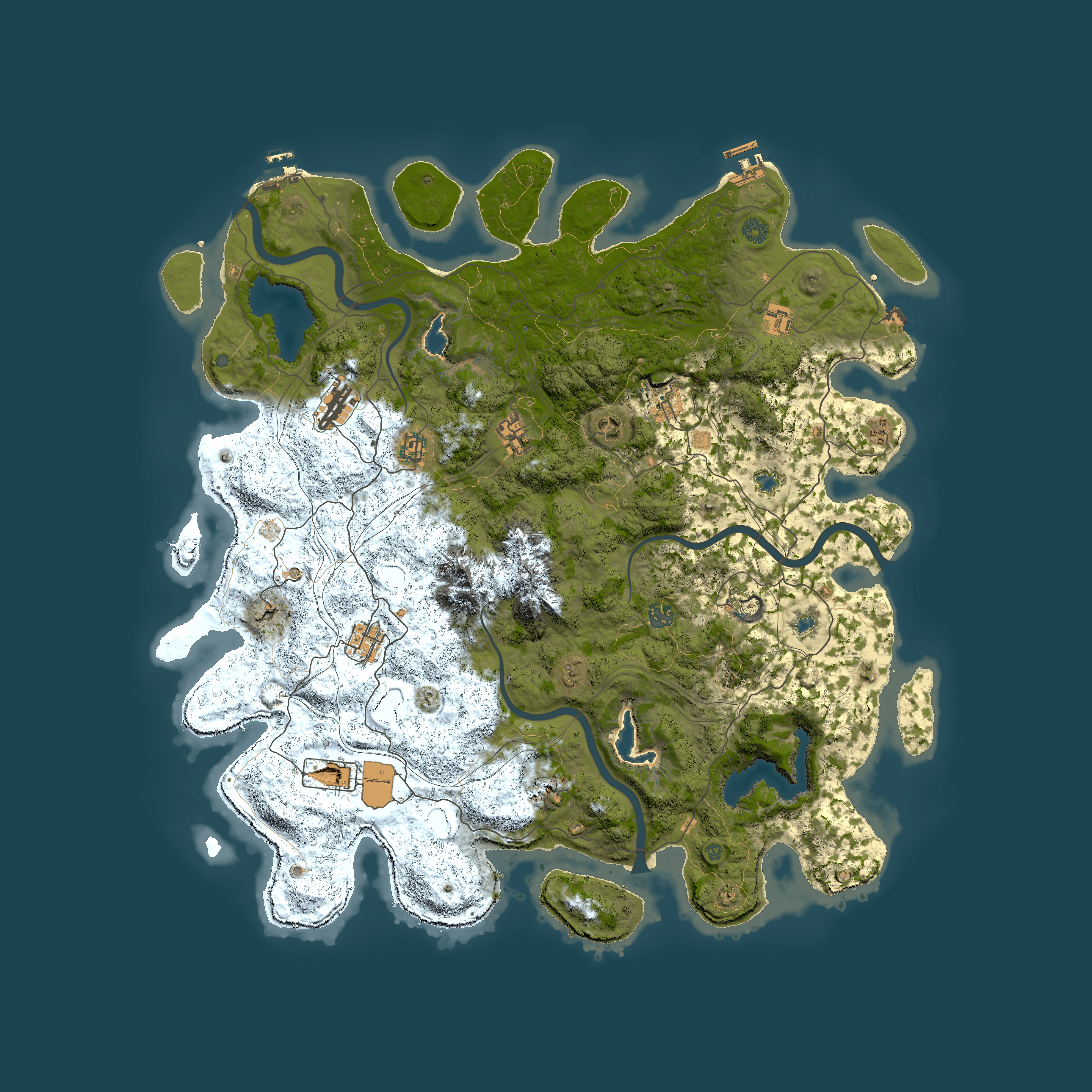 Full top-down render of Rust map seed 475031899, 5000x5000m