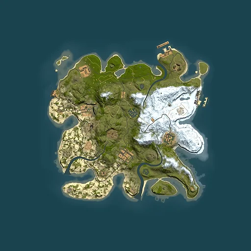 Rust map seed 1114428902, 3000x3000m top-down preview