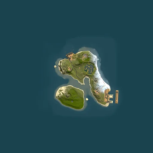 Rust map seed 41561477, 1500x1500m top-down preview