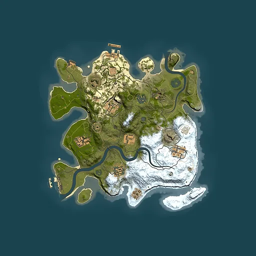 Rust map seed 1881096044, 3000x3000m top-down preview