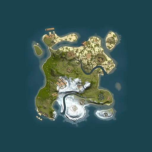 Rust map seed 941745116, 2500x2500m top-down preview