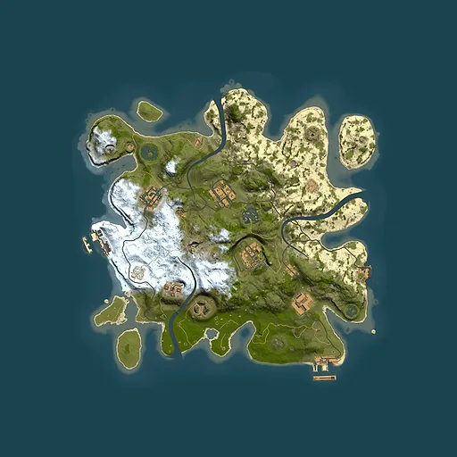 Rust map seed 1906519320, 3000x3000m top-down preview