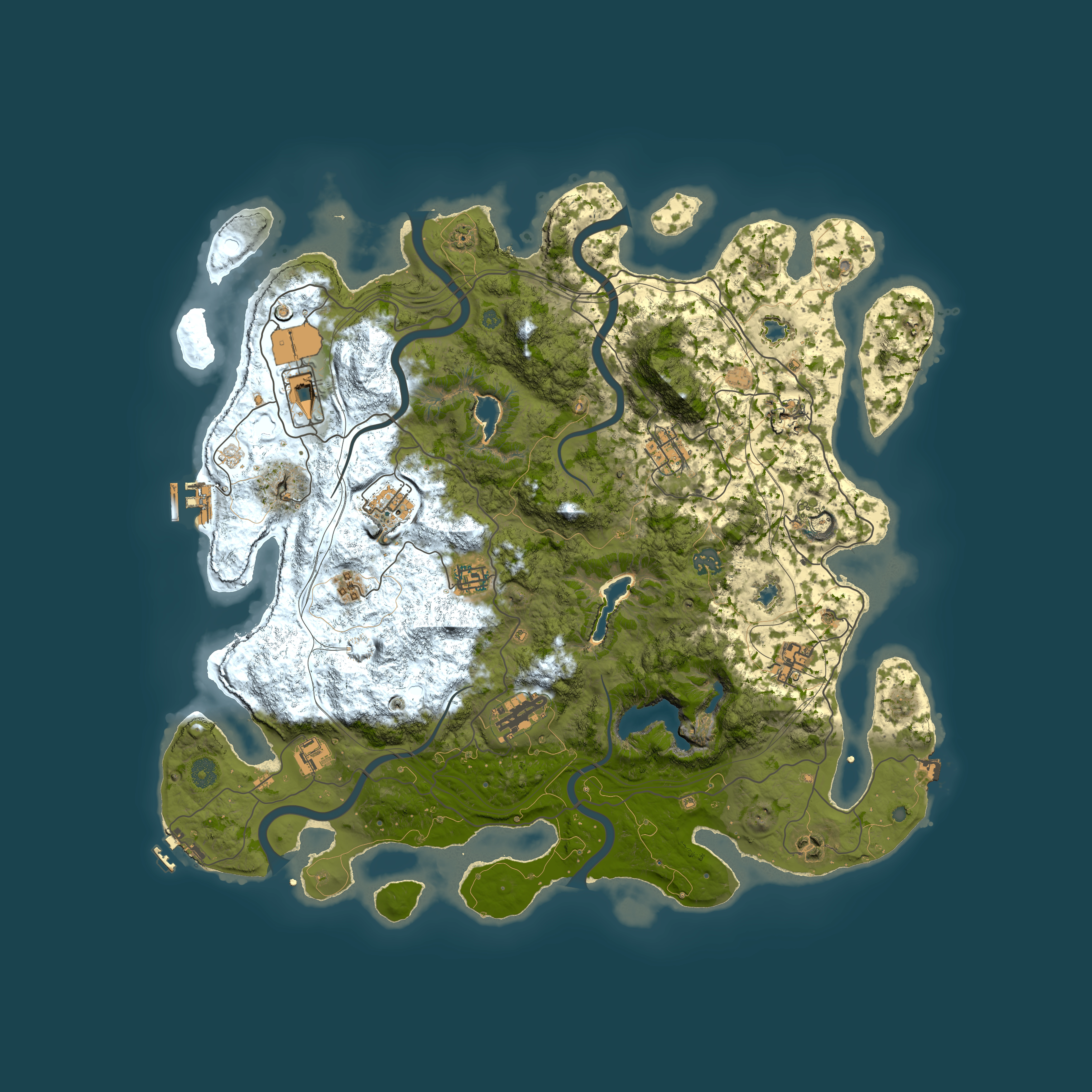Full top-down render of Rust map seed 253654362, 4500x4500m