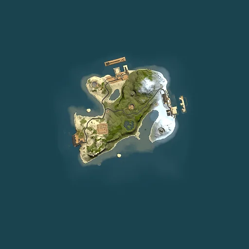 Rust map seed 1459705087, 1500x1500m top-down preview