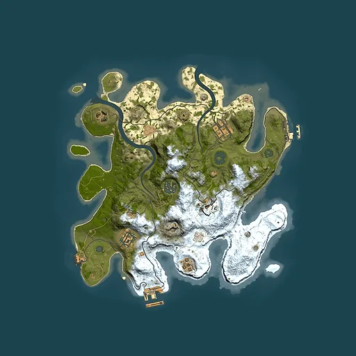 Rust map seed 1059278532, 3000x3000m top-down preview
