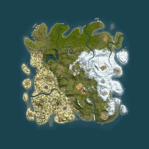 Rust map seed 2030681312, 4500x4500m top-down preview