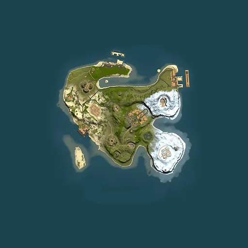 Rust map seed 1614576601, 2000x2000m top-down preview