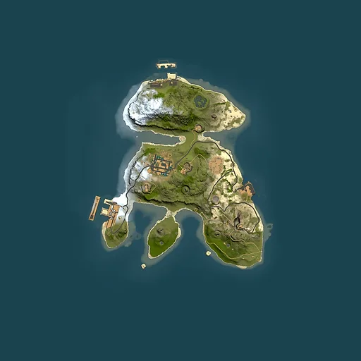 Rust map seed 1319075595, 2000x2000m top-down preview