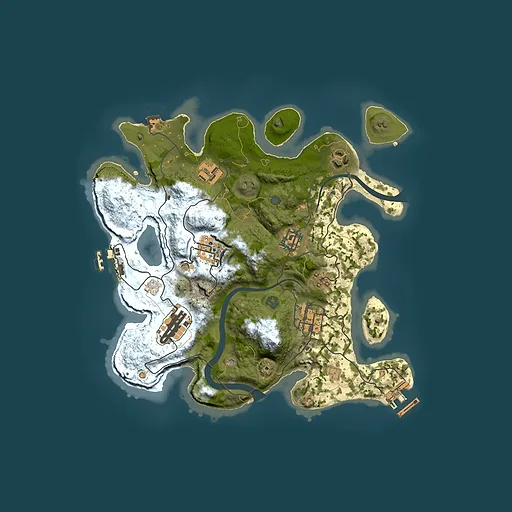 Rust map seed 718187800, 3000x3000m top-down preview