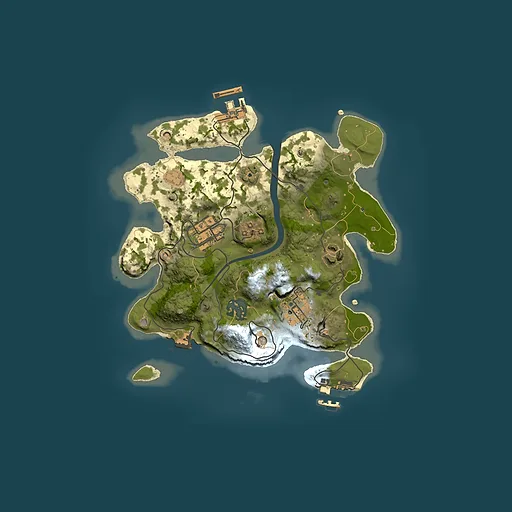 Rust map seed 1766893176, 2500x2500m top-down preview