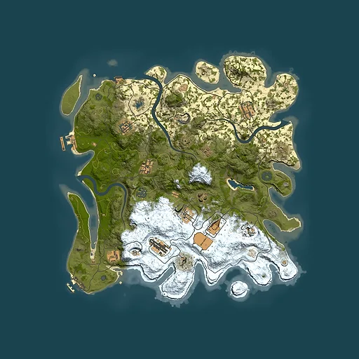 Rust map seed 872042265, 4000x4000m top-down preview